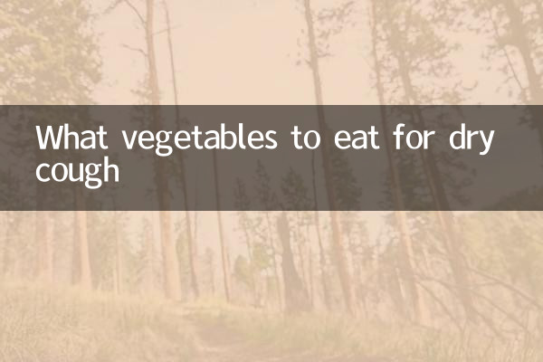 乾咳嗽吃什麼蔬菜