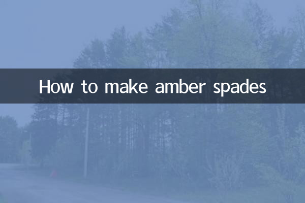 Come fare le picche d'ambra