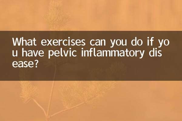 Какие упражнения можно делать, если у вас воспалительные заболевания органов малого таза?