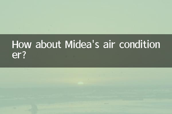 Wie wäre es mit der Klimaanlage von Midea?