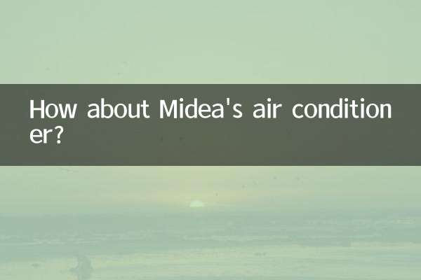E o ar condicionado da Midea?