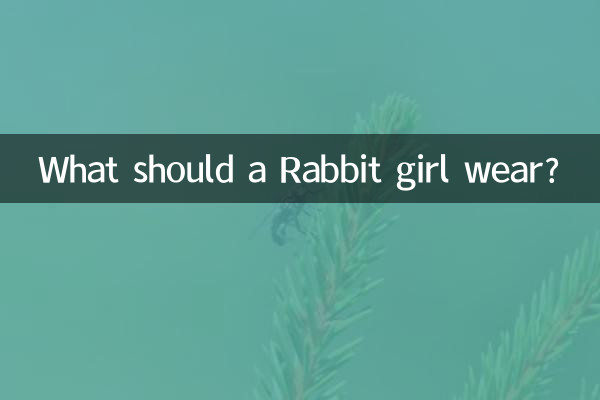 खरगोश लड़की को क्या पहनना चाहिए?