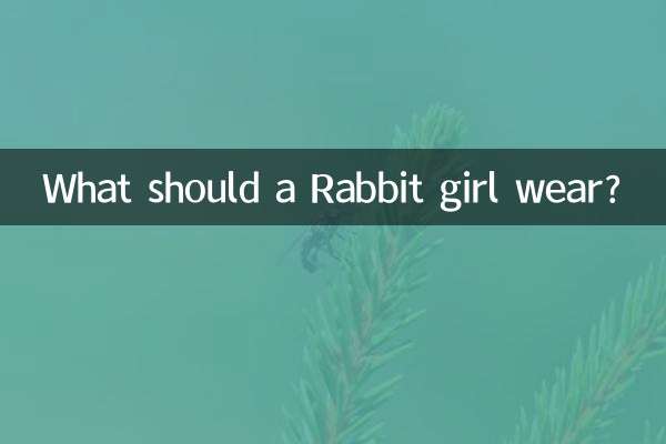 खरगोश लड़की को क्या पहनना चाहिए?