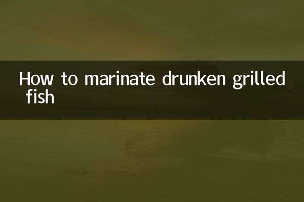 কিভাবে মাতাল ভাজা মাছ marinate