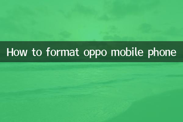 Как отформатировать мобильный телефон oppo