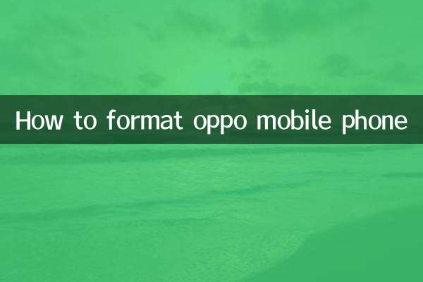 Как отформатировать мобильный телефон oppo