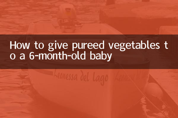 Come dare la purea di verdure a un bambino di 6 mesi