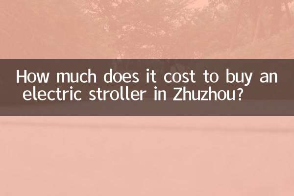 ज़ुझाउ में एक इलेक्ट्रिक घुमक्कड़ खरीदने में कितना खर्च आता है?
