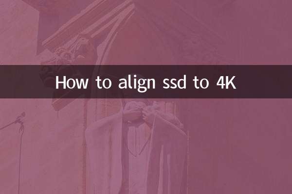 كيفية محاذاة SSD إلى 4K