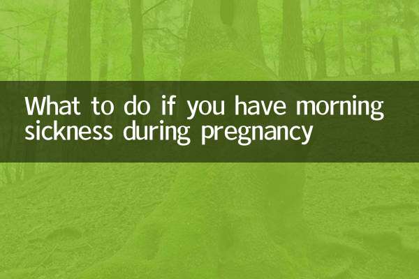 Was tun, wenn Sie während der Schwangerschaft unter morgendlicher Übelkeit leiden?