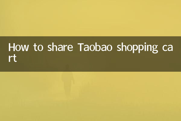 Как поделиться корзиной покупок Taobao