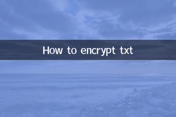 So verschlüsseln Sie TXT