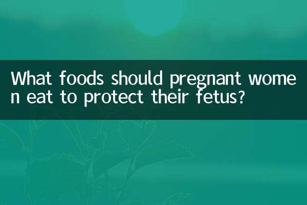 Quali alimenti dovrebbero mangiare le donne incinte per proteggere il loro feto?