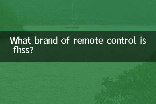 What brand of remote control is fhss?