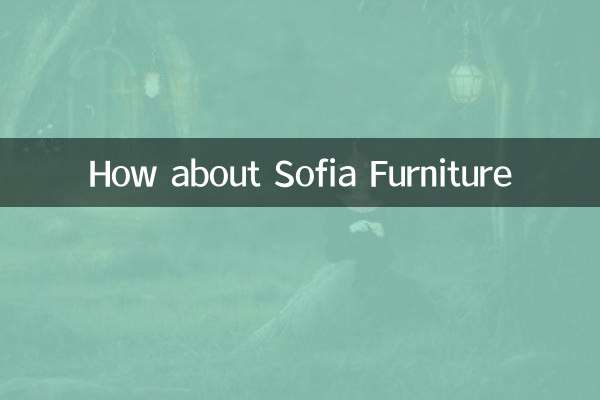 Que tal mobília de Sofia