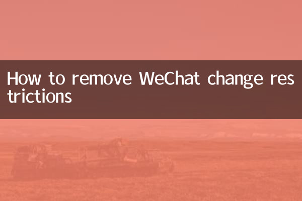 Como remover as restrições de alteração do WeChat