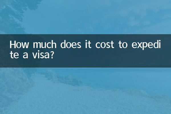 ¿Cuánto cuesta agilizar una visa?