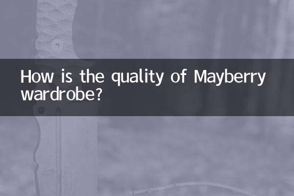¿Cómo es la calidad del guardarropa de Mayberry?