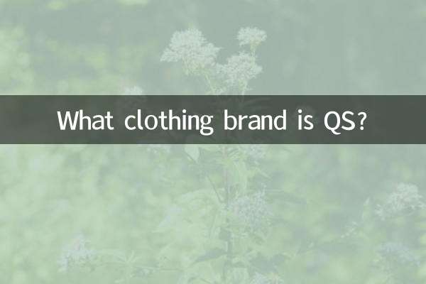 ¿Qué marca de ropa es QS?