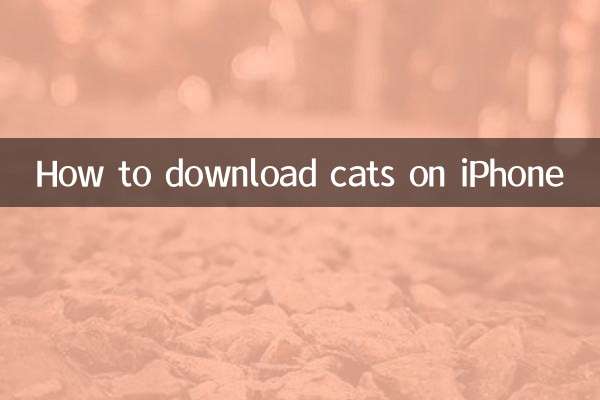 Cómo descargar gatos en iPhone