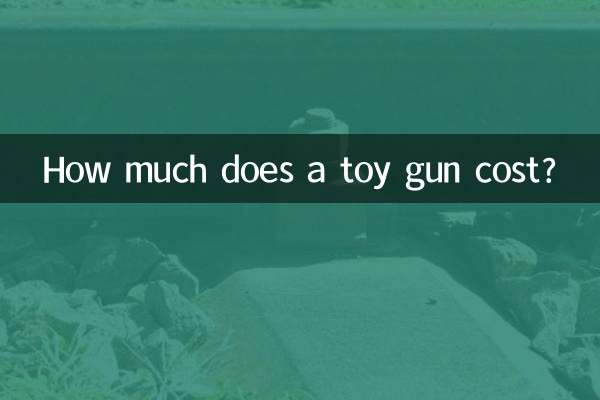 Wie viel kostet eine Spielzeugpistole?