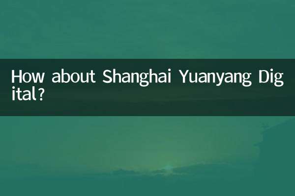 How about Shanghai Yuanyang Digital?