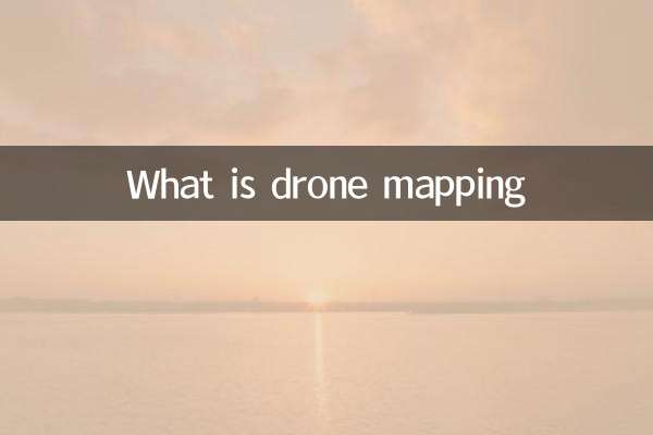 O que é mapeamento com drones