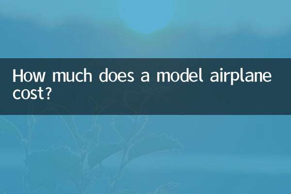 Quanto custa um aeromodelo?