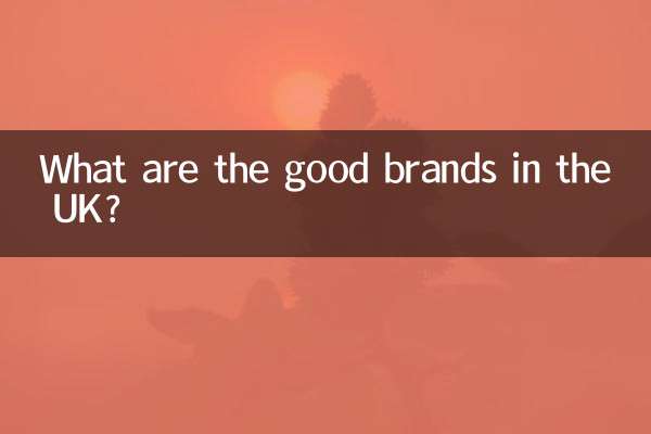 英國有什麼好的品牌