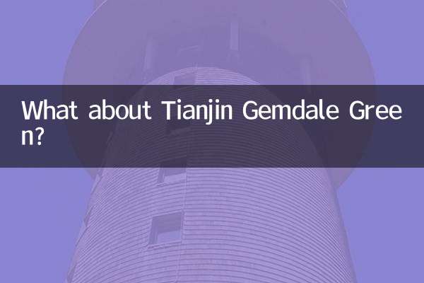 Qu’en est-il de Tianjin Gemdale Green ?