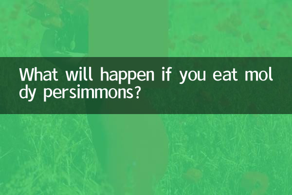 আপনি ছাঁচে পার্সিমন খেলে কি হবে?