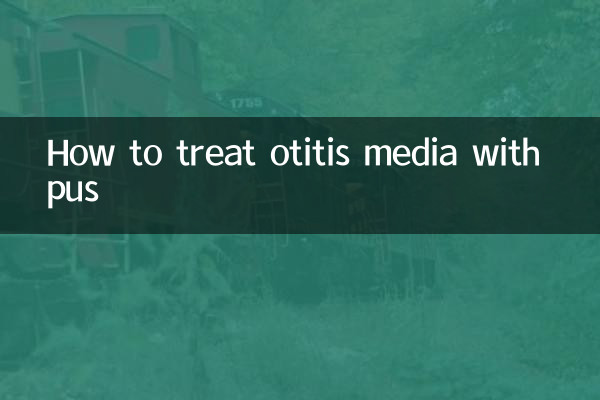 Cómo tratar la otitis media con pus