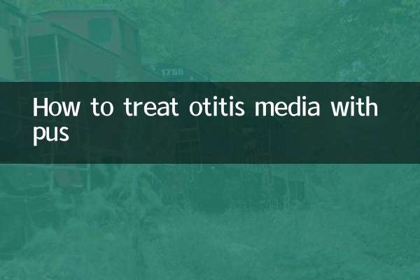 كيفية علاج التهاب الأذن الوسطى بالقيح