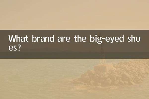 What brand are the big-eyed shoes?