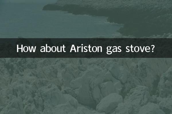 How about Ariston gas stove?