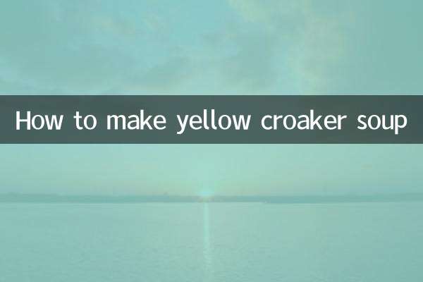 Como fazer sopa de corvina amarela