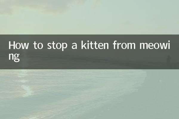 একটি বিড়ালছানাকে কীভাবে মায়া করা থেকে থামানো যায়