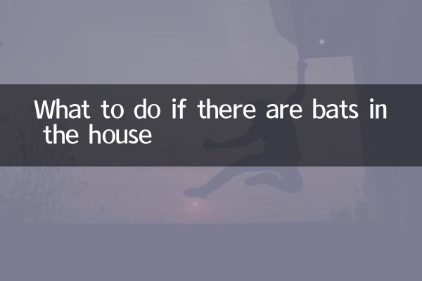 Qué hacer si hay murciélagos en casa