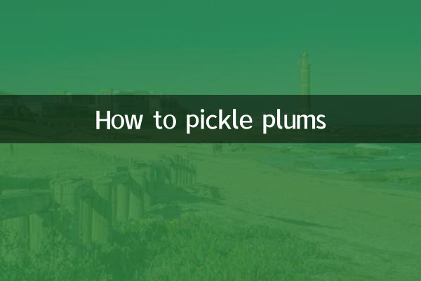 매실 절이는 방법