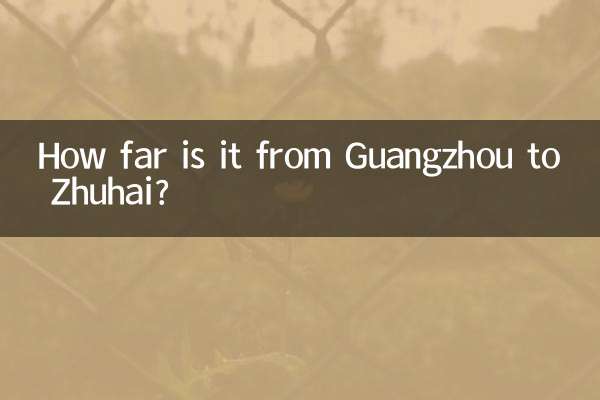 ¿A cuánta distancia está Cantón de Zhuhai?