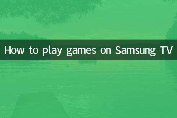 Como jogar na TV Samsung