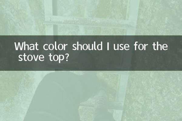 Welche Farbe soll ich für die Herdplatte verwenden?