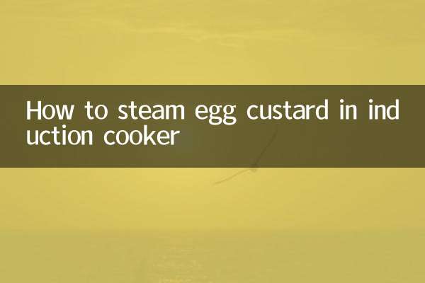 So dämpfen Sie Eiercreme im Induktionsherd