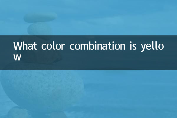 Quale combinazione di colori è il giallo?