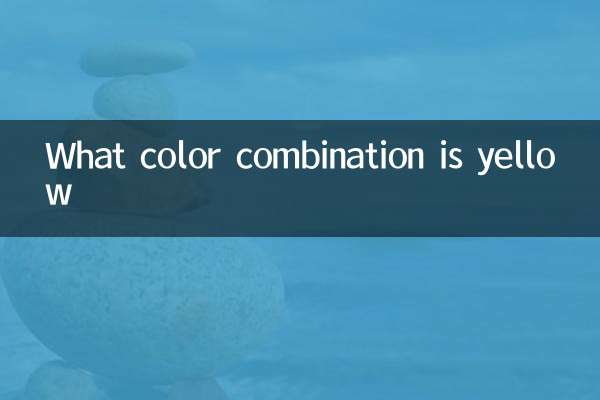 Quale combinazione di colori è il giallo?