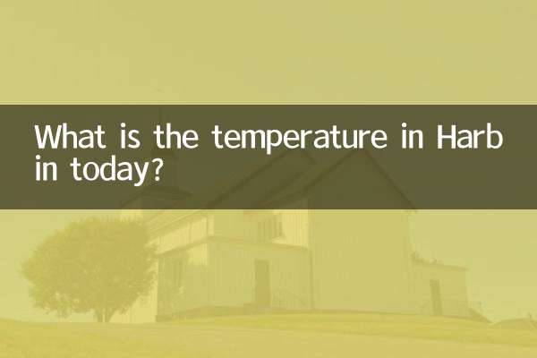 Qual è la temperatura a Harbin oggi?