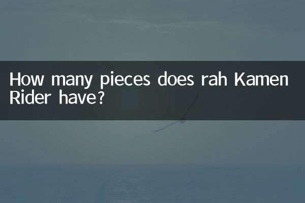 راہ کامن رائڈر کے کتنے ٹکڑے ہیں؟