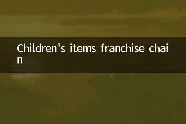Rede de franquias de artigos infantis