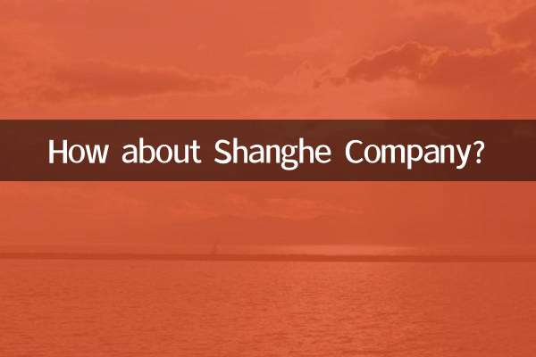 Shanhe Company는 어떻습니까?