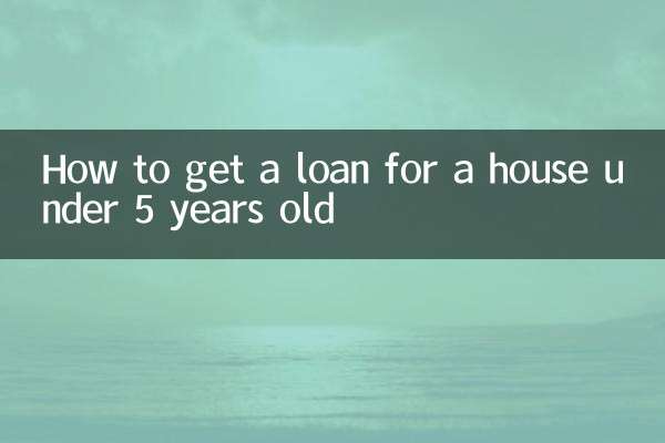 5 वर्ष से कम पुराने घर के लिए ऋण कैसे प्राप्त करें?